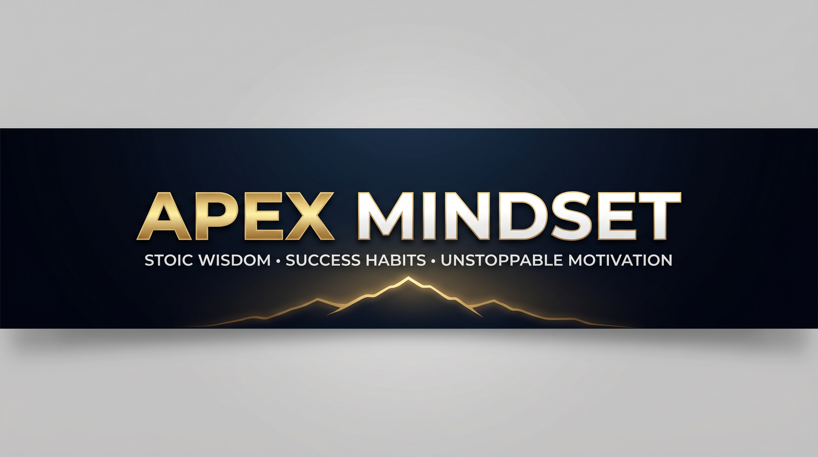Apex Mindset Channel Banner